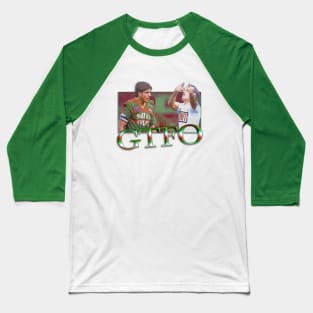 South Sydney Rabbitohs - Mario Fenech - GTFO Baseball T-Shirt